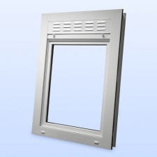Kunststoff DK-Fenster - Rolladen integriert